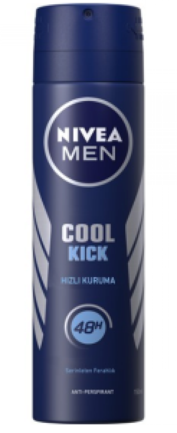 Nivea Cool Kick Sprey Deodorant 150Ml Erkek