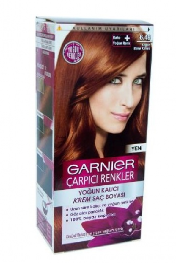 Garnier Çarpıcı Renkler 6/46 - Yoğun Bakır Kahve Saç Boyası