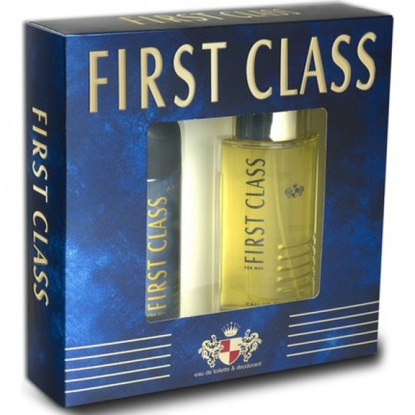 First Class EDT Erkek Parfüm 100 ml ve Deodorant 150ml