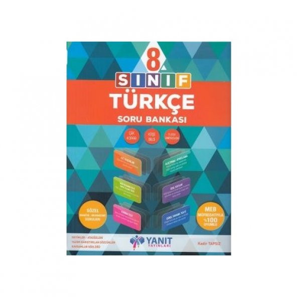 Yanıt Yayınları 8.Sınıf Türkçe Soru Bankası