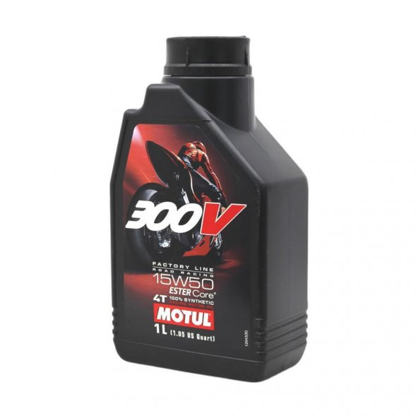 Motul 300V FL 15W-50 4T 1 Lt 4 Zamanlı Motosiklet Motor Yağı (2 Adet) - 3