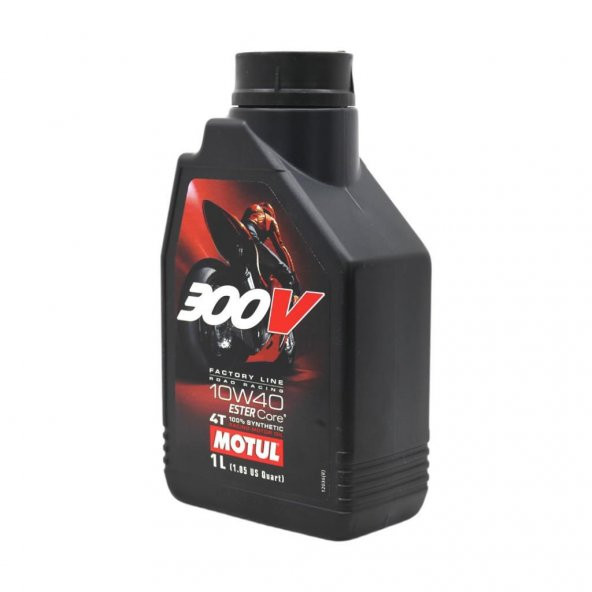 Motul 300V FL 10W-40 4T 1 Lt 4 Zamanlı Motosiklet Motor Yağı (2 Adet) - Resim 3