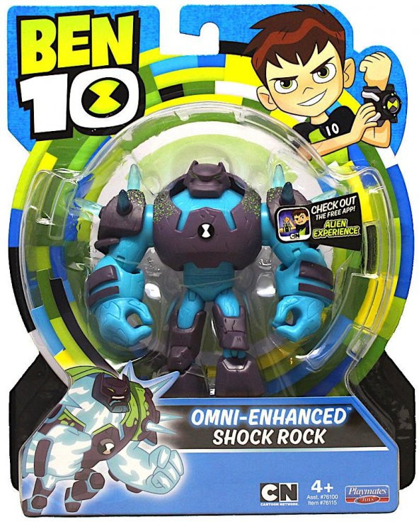 Ben 10 Omni Enhanced Shockrock Giochi Preziosi Orjinal