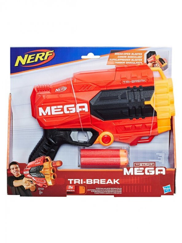 Nerf Mega Tribreak Hasbro Orjinal