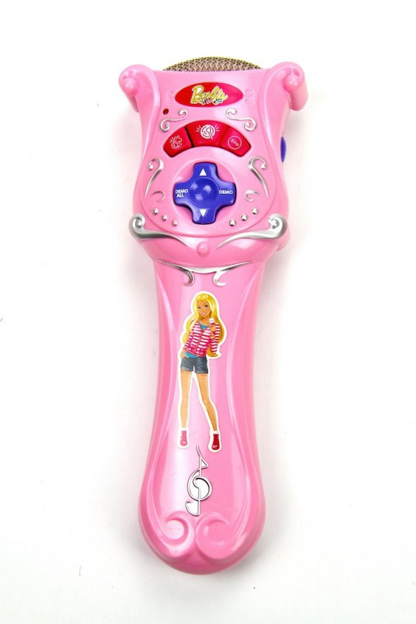 Karaoke Mikrofon Barbie Lisanslı