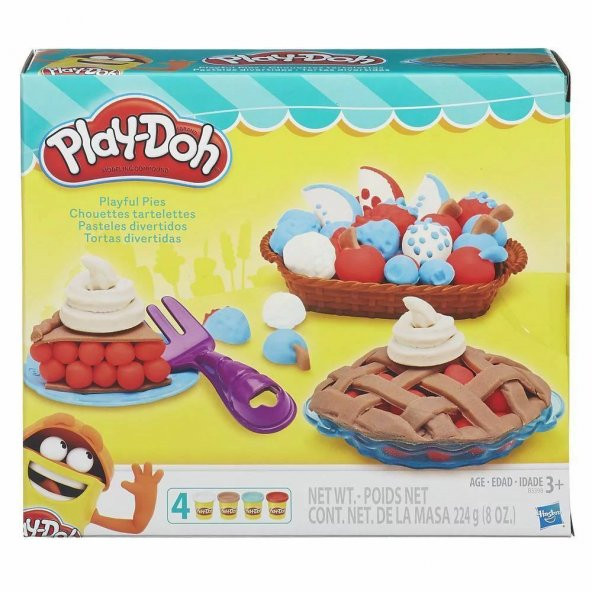 Playdoh Yaratıcı Mutfağım Turta Eğlencesi Hasbro Lisanslı