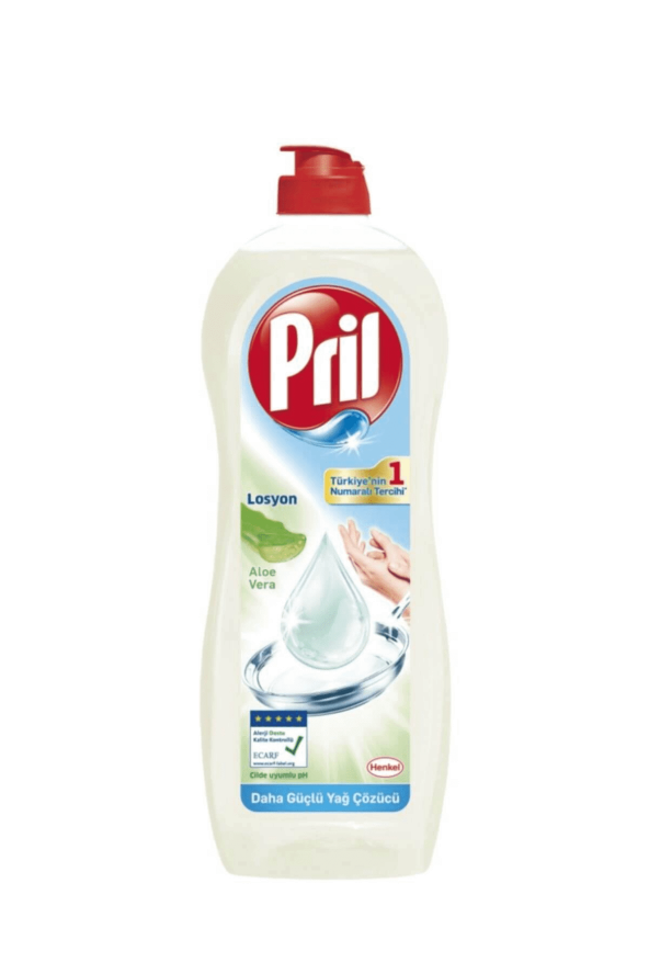 Pril Sıvı Bulaşık Deterjanı Losyon Aloe Vera 750 ml - Cilde Uyumlu pH
