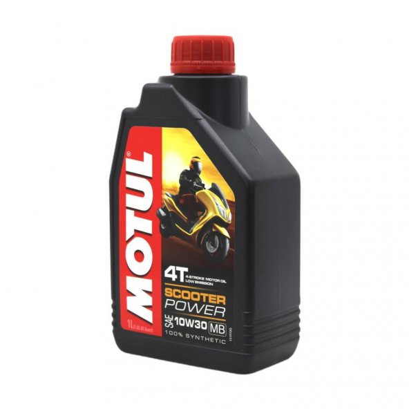 Motul Scooter Power 10W-30 MB 4T 1 Lt 4 Zamanlı Motor Yağı (2 Adet) - 3