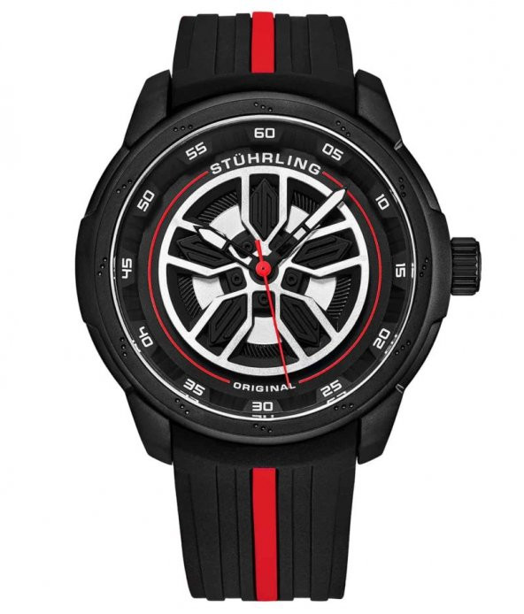 984 Serisi Stührling 44mm İsviçre Üretimi Erkek Kol Saati - 3