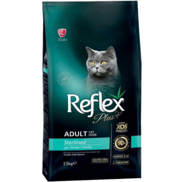 Reflex Plus Sterilised Tavuk Etli Kısır Kedi Maması 15 Kg
