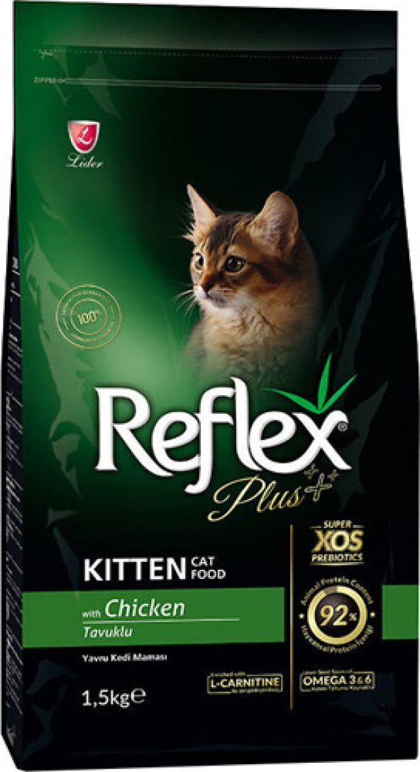 Reflex Plus Kitten Tavuk Etli Yavru Kedi Maması 1,5 Kg