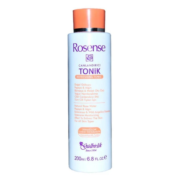 Rosense Canlandırıcı Tonik 200 ML Doğal Gül Suyu Papatya Algin - 4