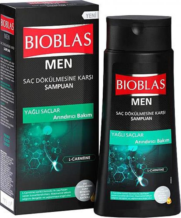 Bioblas Men Şampuan 400 Ml Yağlı