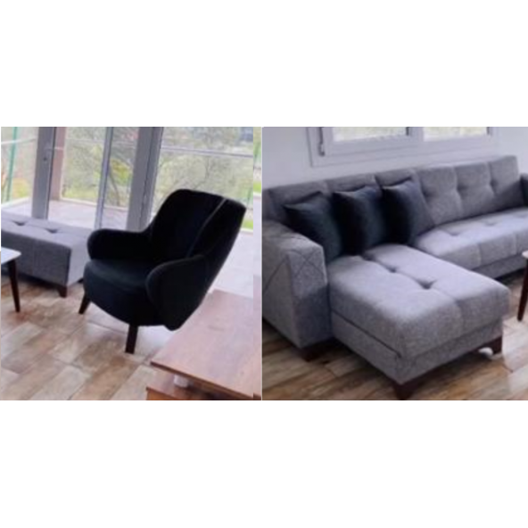 Yıldız L Köşe Berjerli Takım - 2