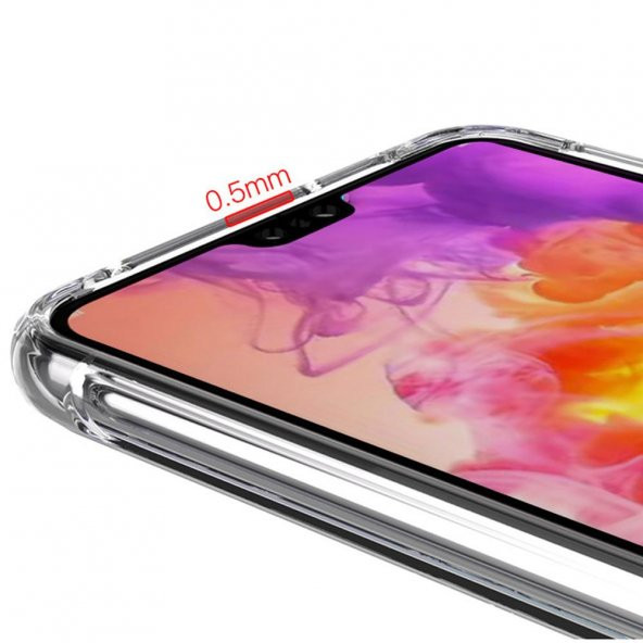 Samsung Galaxy S10 Kılıf Köşe Korumalı Şeffaf Silikon Kapak - 2