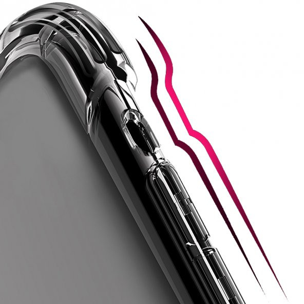 Samsung Galaxy S10 Kılıf Köşe Korumalı Şeffaf Silikon Kapak - 3