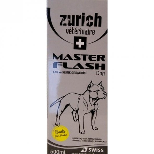 Zurich Master Flash Köpekler İçin Kas Geliştirici Vitamin 500ml