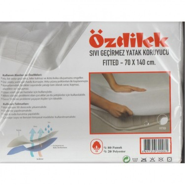 ÖZDİLEK SIVI GEÇİRMEZ ALEZ 70X140 - 2