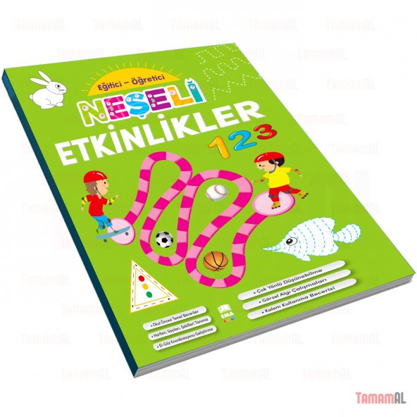 NEŞELİ ETKİNLİKLER EĞİTİCİ ve ÖĞRETİCİ ÇİZGİ ALIŞTIRMALARI - 8