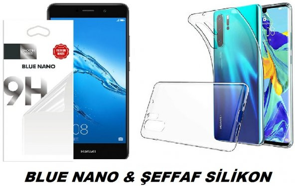 Huaweı P20 Pro Kırılmaz Blue Nano Glass Ekran Koruyucu