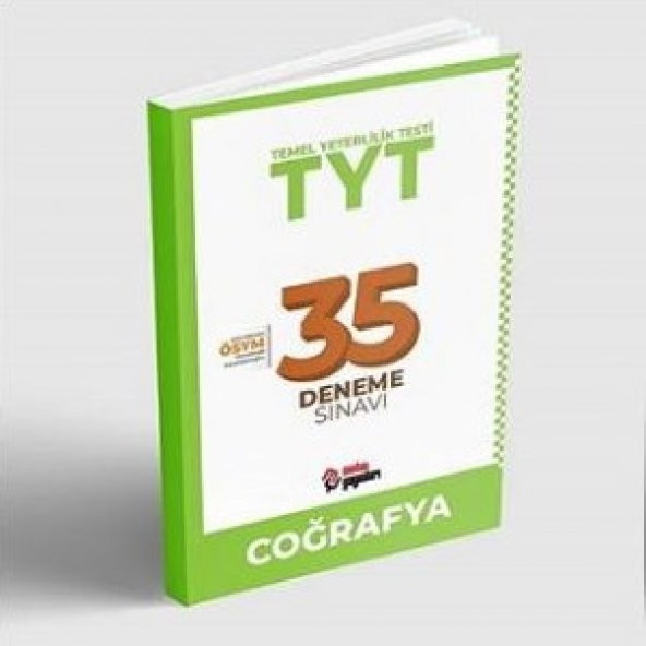 Metin Yayınları TYT Coğrafya 35 Deneme Sınavı