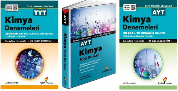 Aydın Yayınları TYT-AYT Kimya Set-2
