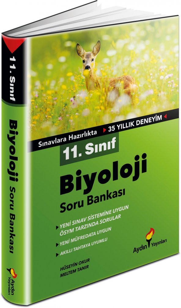 Aydın Yayınları 11. Sınıf Biyoloji Soru Bankası