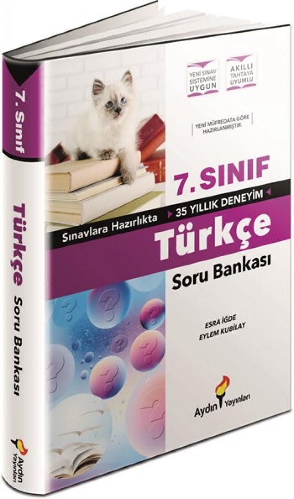 AYDIN YAYINLARI 7. Sınıf Türkçe Soru Bankası