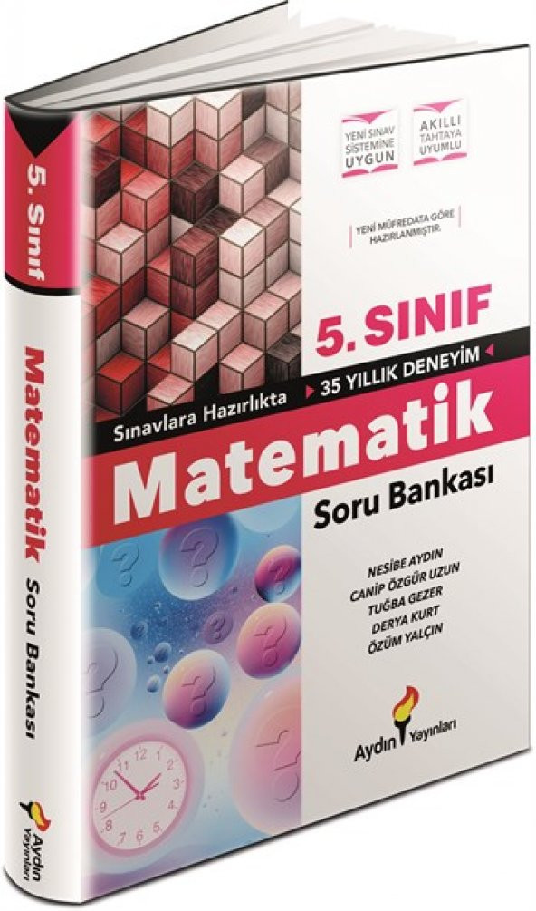 Aydın yayınları 5. Sınıf Matematik Soru Bankası