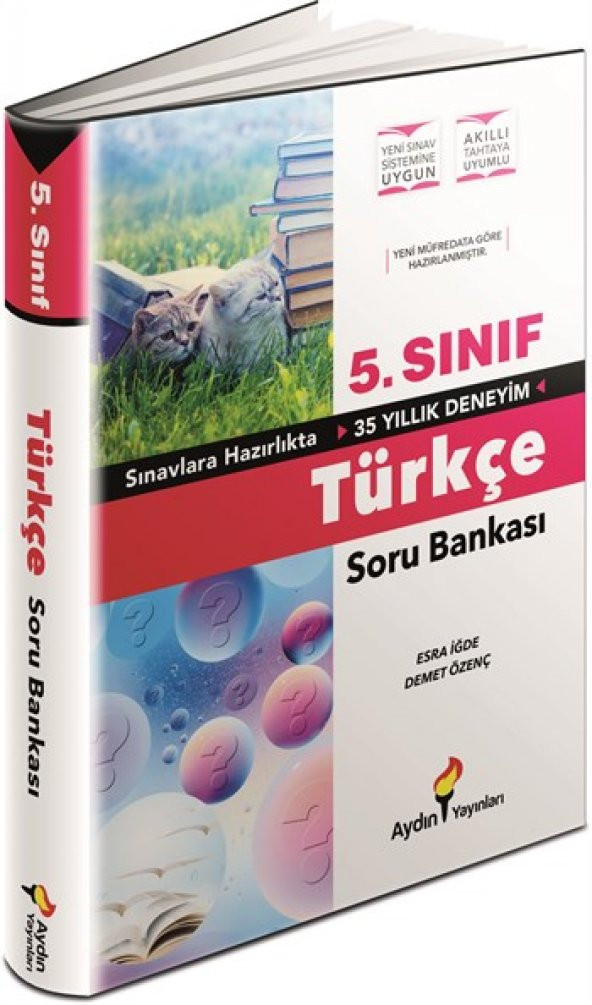 Aydın yayınları 5. Sınıf Türkçe Soru Bankası