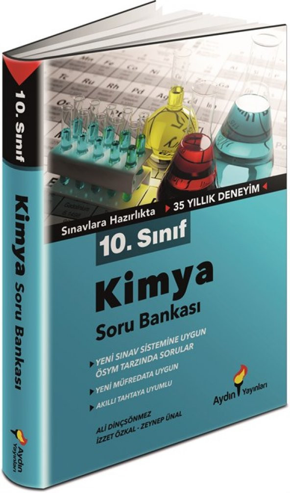 Aydın Yayınları 10. Sınıf Kimya Soru Bankası