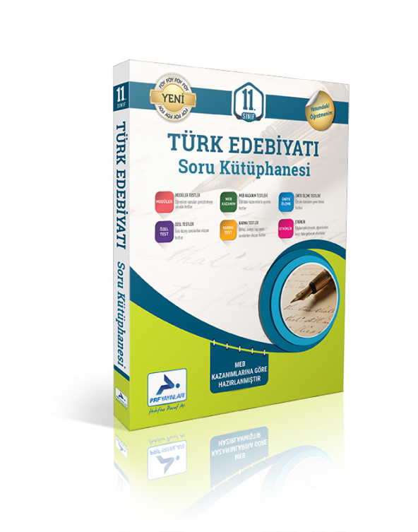 Paraf Yayınları 11. Sınıf Türk Edebiyatı Soru Kütüphanesi