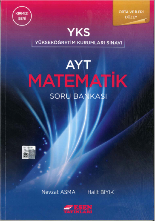 Esen Yayınları YKS AYT Matematik Soru Bankası (Kırmızı Seri)