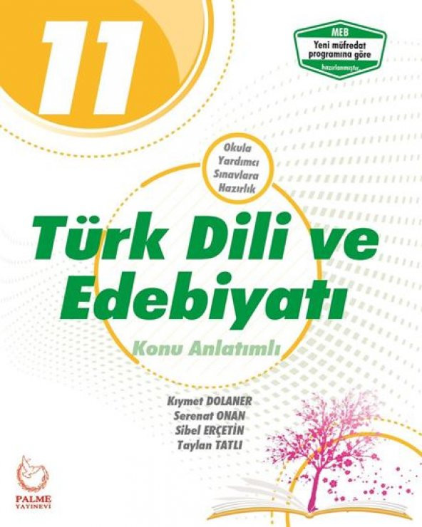Palme Yayınları 11.Sınıf Türk Dili Ve Edebiyatı Konu Anlatımlı