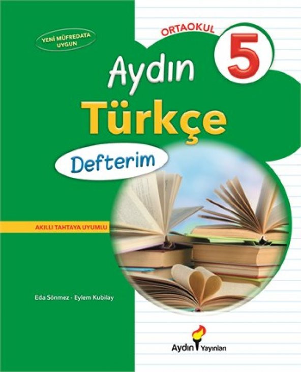 Aydın Yayınları Ortaokul 5 Aydın Türkçe Defterim