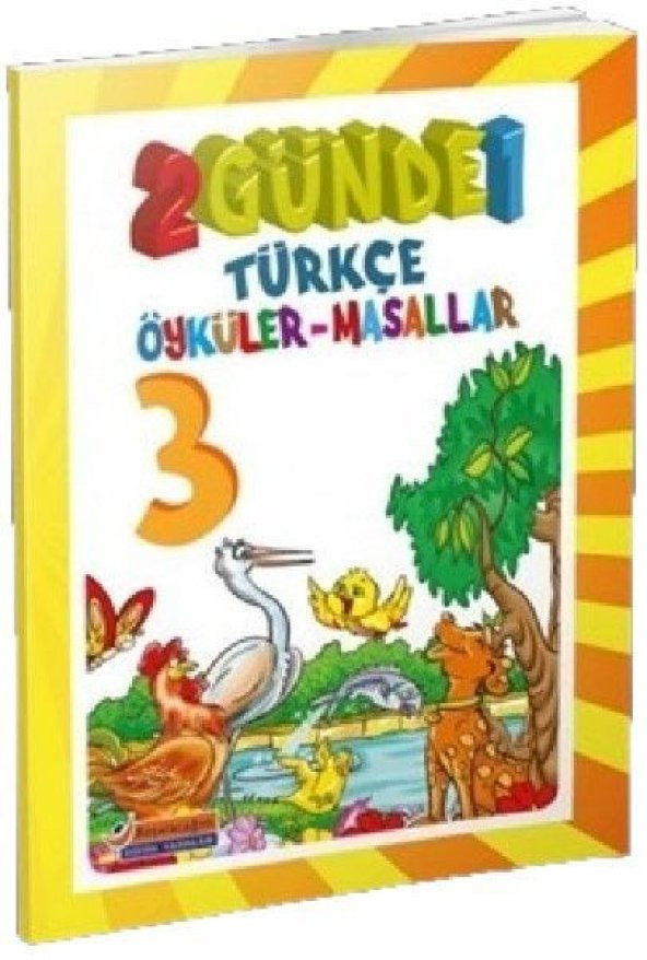Başaracağım Yayınları 3. Sınıf 2 Günde 1 Türkçe Öyküler Masallar
