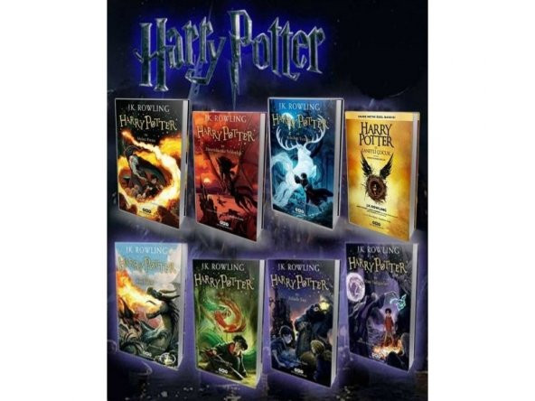 Harry Potter 8 Kitap Set - J.K Rowling (Kutusuz) - 2