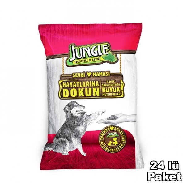 Jungle Sevgi Maması Köpek 125 gr-24 Adet - 5