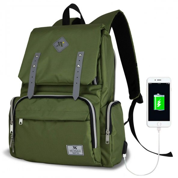 My Valice Smart Bag Mother Star USBli Anne Bebek Bakım Çantası