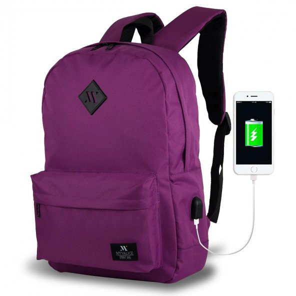 My Valice Smart Bag SPECTA Usb Şarj Girişli Akıllı Sırt Çantası - 11