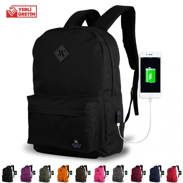 My Valice Smart Bag SPECTA Usb Şarj Girişli Akıllı Sırt Çantası - 6