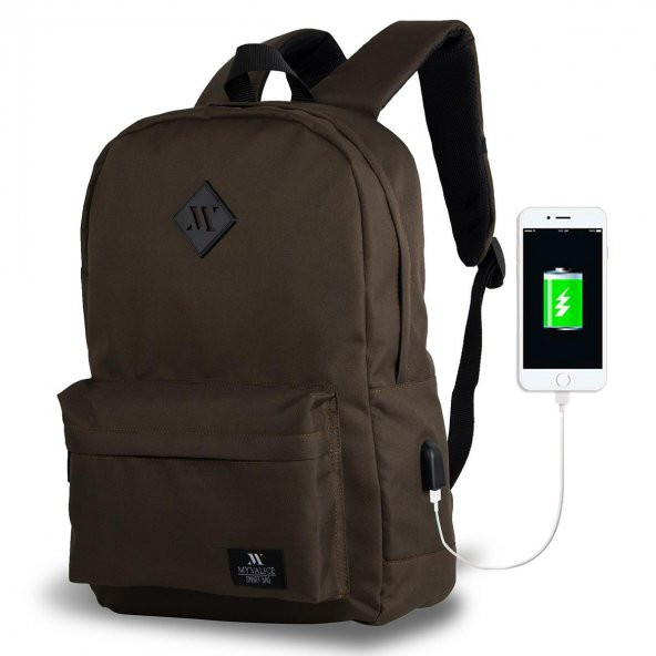 My Valice Smart Bag SPECTA Usb Şarj Girişli Akıllı Sırt Çantası - 9
