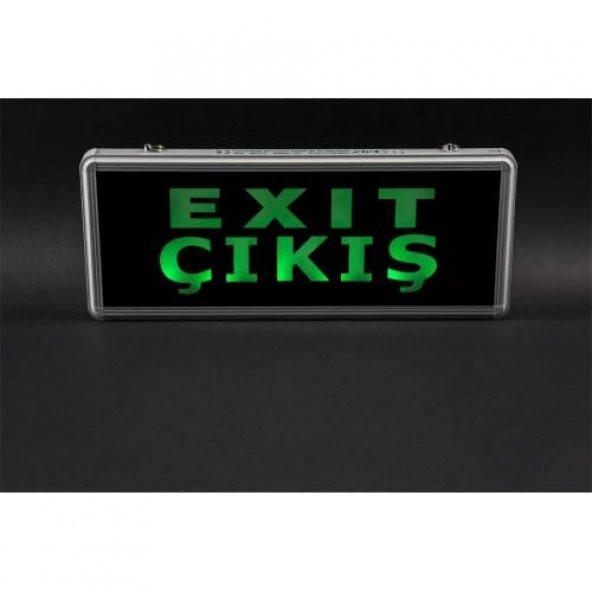 CATA CT-9175 Işıklı/Ledli Exit/Acil Çıkış Acil Yönlendirme Levhası