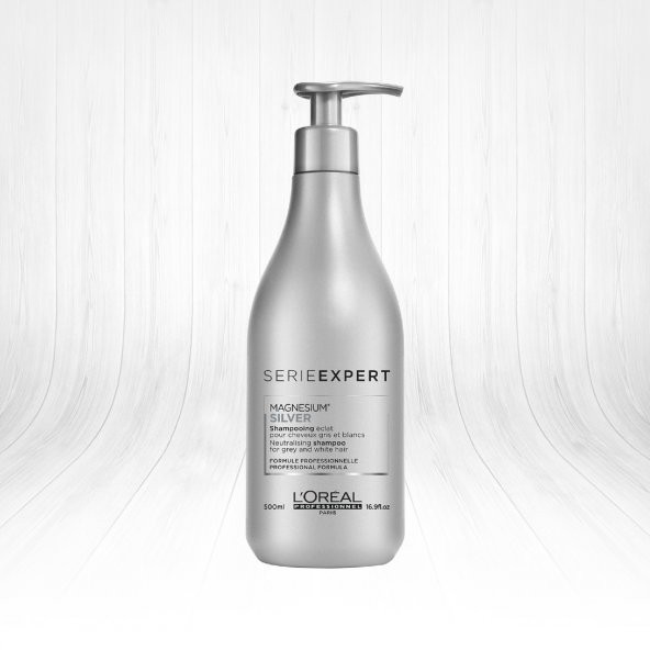 Loreal Serie Expert Silver Şampuan 500ml (Renkli Canlı ve Parlak Gri ve Beyaz Saçlar ) MOR ŞAMPUAN - 2