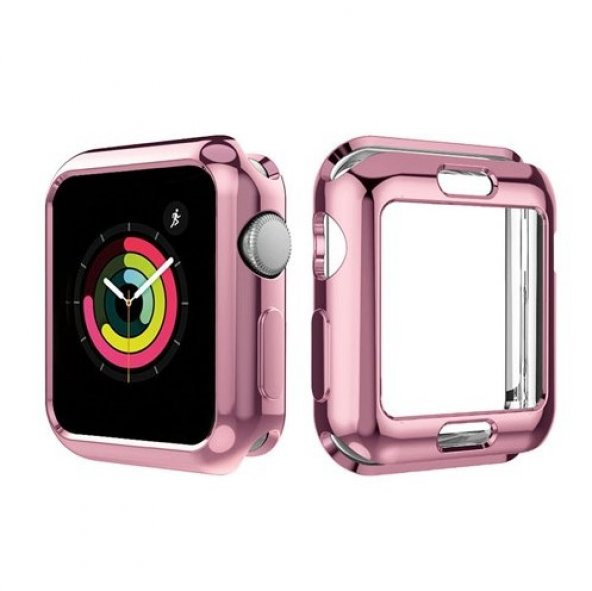 Apple Watch Series 2 3 GPS 38mm 38 Mm Kapak Kılıf Silikon Koruma - 7