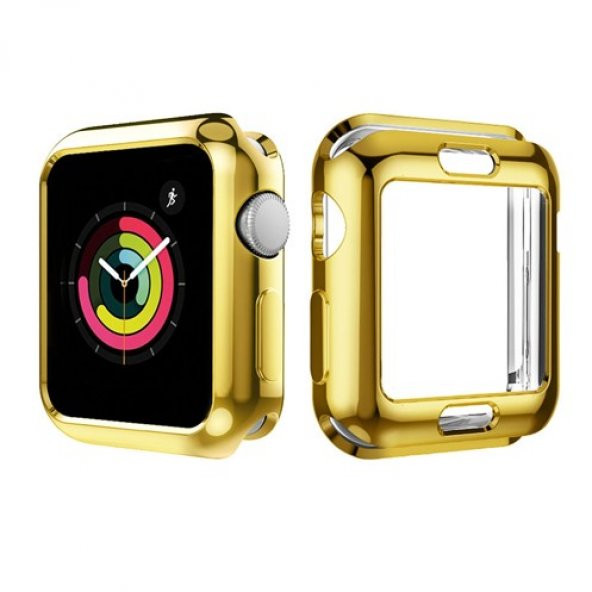 Apple Watch Series 2 3 GPS 38mm 38 Mm Kapak Kılıf Silikon Koruma - 8