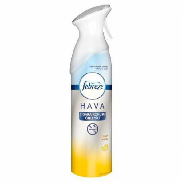 Febreze Sigara Kokusu Önleyici Limon Kokulu Hava Ferahlatıcı 300 ml