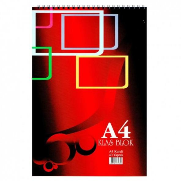 KLAS KARELI BLOKNOT SPIRALLI A5 40 YAPRAK (0347) - 2