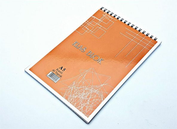 KLAS KARELI BLOKNOT SPIRALLI A5 40 YAPRAK (0347)