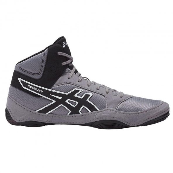 Asics Snapdown Güreş Ayakkabısı Siyah-Gümüş - 4